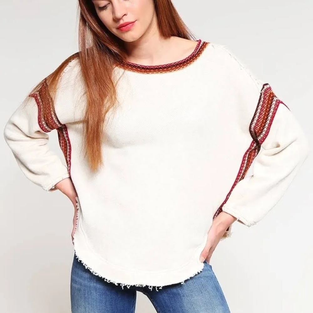 FP Oversized Boho Trudy Pullover - Picture 3 of 7